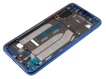 Blue middle chassis / housing for Xiaomi Mi 9 SE